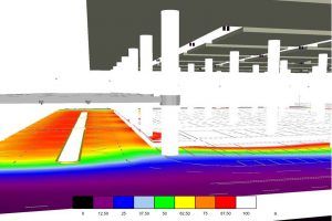 Proyecto realizado en el parking de Atocha Madrid, gestionado por la empresa Saba, situada en la comunidad de Madrid