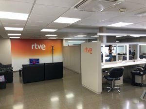 Proyecto realizado en las instalaciones de la empresa RTVE, en San Cugat del Vallés, Barcelona