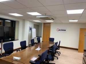 Proyecto realizado en las instalaciones de la empresa Acciona, situada en Bilbao, Bizkaia