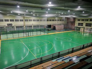 Proyecto realizado el polideportivo Zubi Alde, en Portugalete, Bizkaia