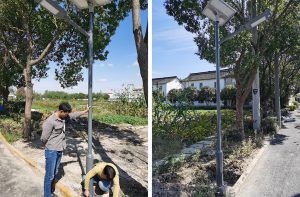 Proyecto de iluminacion realizado en Yongfen, Yiangxi, China