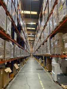 Proyecto de iluminacion realizado en las instalaciones de la empresa TDN, en Coslada, Madrid