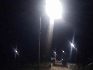 Proyecto de iluminacion realizado en Uyo, Nigeria