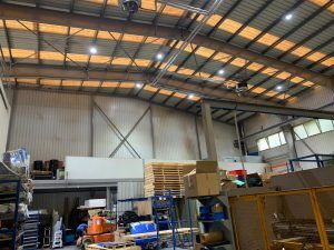 Proyecto sector industrial realizado en las instalaciones del Grupo Elexalde, en Amorebieta, Bizkaia