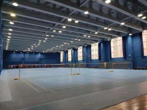 Proyecto de iluminacion realizado en las instalaciones del Pabellón de bádminton Sitong en el distrito de Huichuan, Zunyi, Guizhou, China