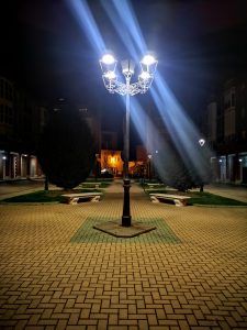 Proyecto de iluminacion realizado en La Bañeza, León, Castilla y León