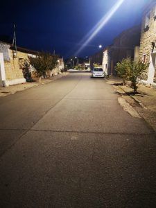 Proyecto de iluminacion realizado en un Sariñena, Huesca, Aragón