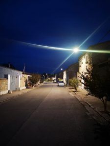 Proyecto de iluminacion realizado en un Sariñena, Huesca, Aragón
