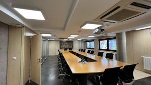 Proyecto de iluminacion realizado en La Tesorería General de la Seguridad Social Burgos