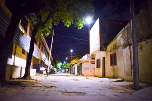 Proyecto de iluminacion realizado en la ciudad de Corrientes, Argentina
