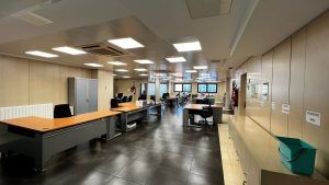 Proyecto de iluminacion realizado en La Tesorería General de la Seguridad Social Burgos