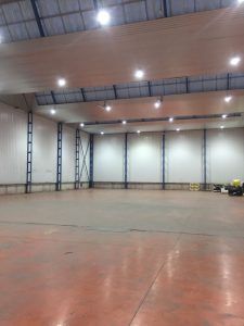 Proyecto de iluminacion realizado en las instalaciones de la empresa TDN, en Villalonquéjar Burgos, Castilla y León