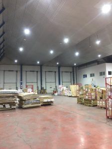 Proyecto de iluminacion realizado en las instalaciones de la empresa TDN, en Villalonquéjar Burgos, Castilla y León