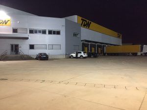 Proyecto de iluminacion realizado en las instalaciones de la empresa TDN, en Villalonquéjar Burgos, Castilla y León