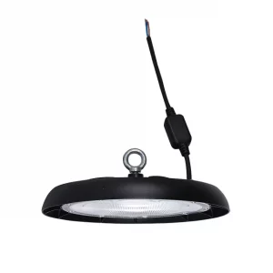 Iluminacion profesional para grandes alturas HB02: luminaria LED 100 W, IP65, rendimiento y alta eficiencia. Ideal para naves y grandes superficies.