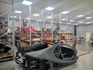 Proyecto de iluminacion realizado en las instalaciones de la empresa Spania GTA, en Torrent, Valencia