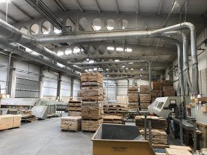 Proyecto sector industrial realizado en las instalaciones de Maderas Gámiz, en Santa Cruz de Campezo, Álava