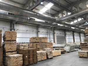 Proyecto sector industrial realizado en las instalaciones de Maderas Gámiz, en Santa Cruz de Campezo, Álava