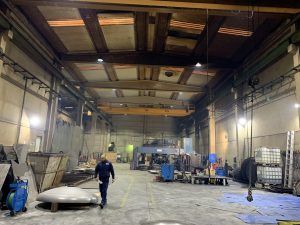 Proyecto realizado en las instalaciones de la empresa Fondeyur, en Artea, Bizkaia