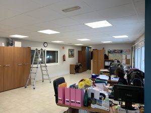 Proyecto realizado en las instalaciones de la empresa Fondeyur, en Artea, Bizkaia