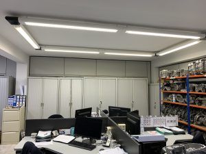 Proyecto sector industrial realizado en las instalaciones de la empresa Nemak, en Etxebarria, Bizkaia