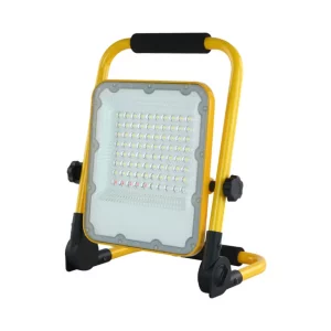 ML01 50W: foco portátil, recargable y resistente al agua, ideal para emergencias o circunstancias en la que no se tiene acceso al suministro eléctrico.