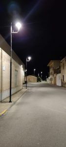 Proyecto de iluminacion realizado en un Lalueza, Huesca, Aragón