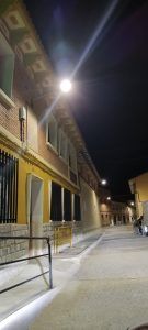 Proyecto de iluminacion realizado en un Lalueza, Huesca, Aragón