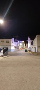 Proyecto de iluminacion realizado en un Lalueza, Huesca, Aragón