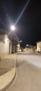 Proyecto de iluminacion realizado en un Lalueza, Huesca, Aragón