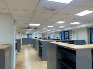 Proyecto realizado en las instalaciones de la empresa Acciona, situada en Bilbao, Bizkaia