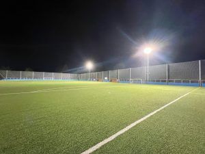 Proyecto de instalaciones deportivas realizado el colegio Askartza Claret, en Leioa, Bizkaia
