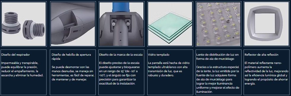 Iluminación vial Street Light ST39 | CHZ Lighting Technology