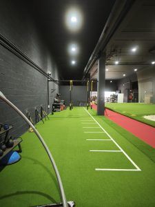 Proyecto de instalaciones deportivas realizado en la academia de golf Bizkaia, en Berango, Bizkaia