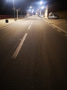 Proyecto de iluminacion realizado en Horta de San Juan , Tarragona