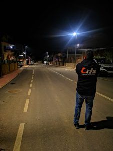 Proyecto de iluminacion realizado en Horta de San Juan , Tarragona