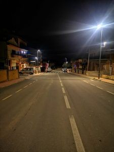 Proyecto de iluminacion realizado en Horta de San Juan , Tarragona