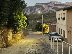Proyecto de iluminacion realizado en Horta de San Juan , Tarragona