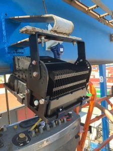 Proyecto de iluminación en las torres de CSP, en el puerto de Bilbao, Abanto-Zierbena, Bizkaia