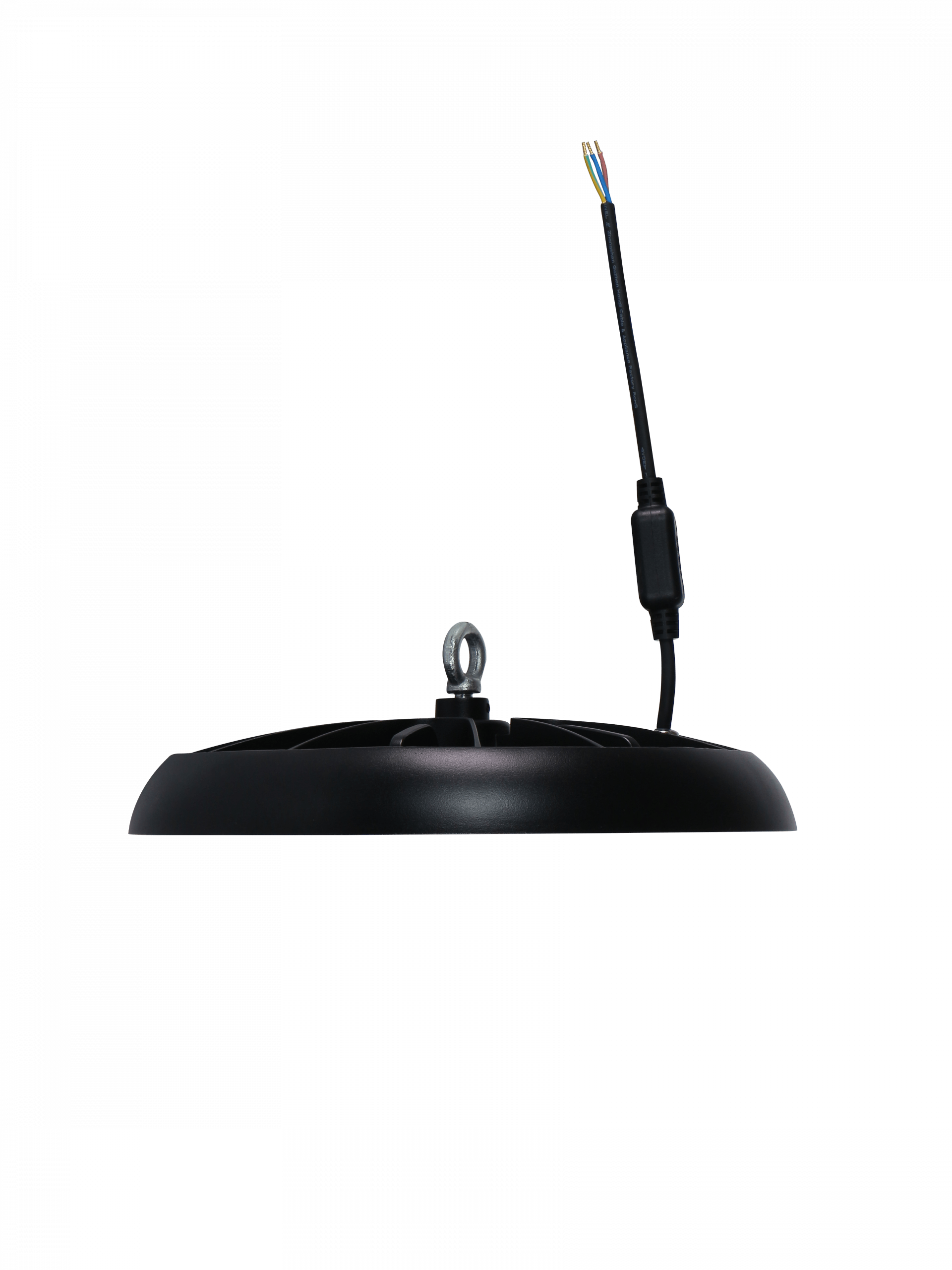 Iluminacion profesional para grandes alturas HB02: luminaria LED 100 W, IP65, rendimiento y alta eficiencia. Ideal para naves y grandes superficies.