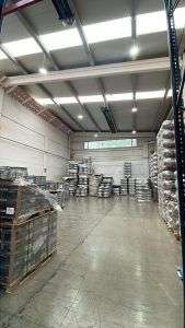 Proyecto de iluminación realizado en las instalaciones de la empresa Denaparts S.L. en Irún, Guipúzcoa.