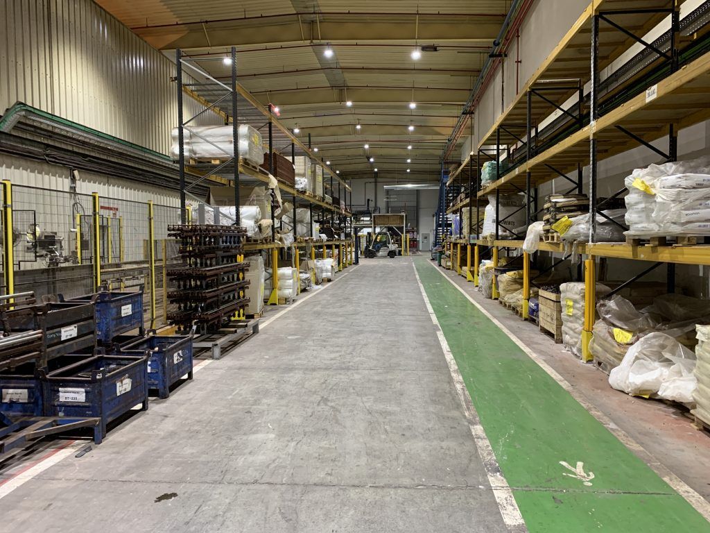 Proyecto sector industrial realizado en las instalaciones de Onduline, en Gallarta, Bizkaia