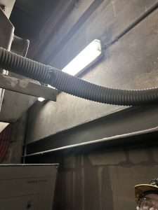 Proyecto de iluminación realizado en las instalaciones de la empresa Ferroglobe, en Monzón, Huesca.