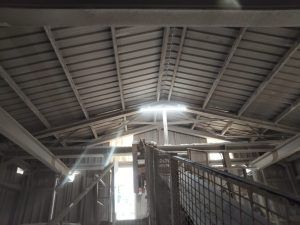 Proyecto de iluminación realizado en las instalaciones de Cantera Mañaria, en Mañaria, Bizkaia