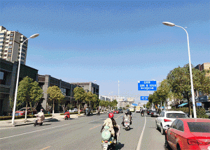 Proyecto de iluminacion vial realizado en Jingzhou, provincia de Hubei, China