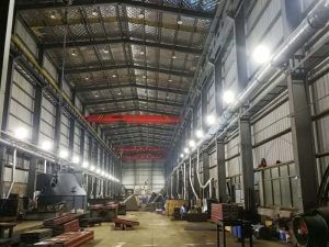 Proyecto de iluminacion realizado en la empresa Shanghai Jianfeng.