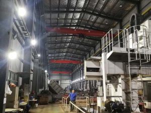 Proyecto de iluminacion realizado en la empresa Shanghai Jianfeng.