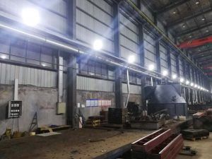 Proyecto de iluminacion realizado en la empresa Shanghai Jianfeng.