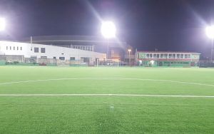 proyecto de iluminacion realizado en el Club de futbol Shandong Taisan