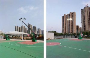 Proyecto de iluminacion realizado en el centro deportivo de Guangxi Nanning